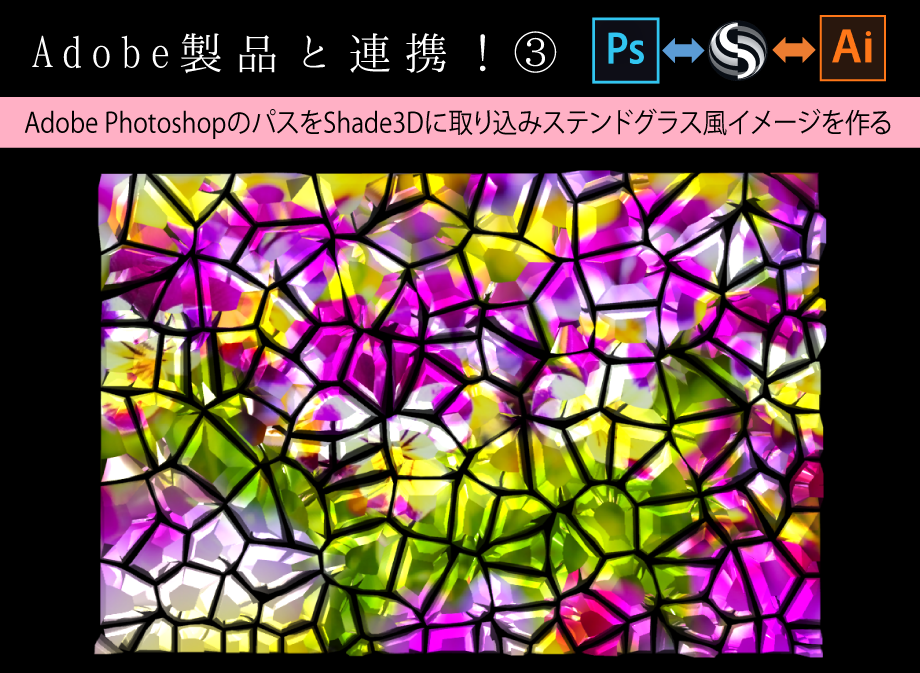 Shade3d 公式 Adobe製品と連携